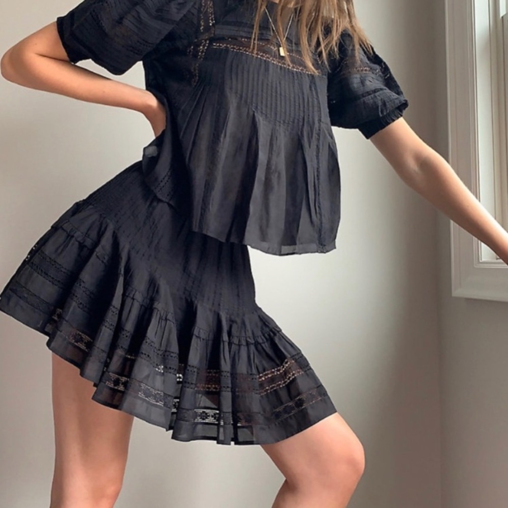 Aritiza Sunday best jadie skirt in white